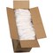 Pactiv Corp. Mediumweight Plastic Fieldware Cutlery Napkin/Spork/Straw Kit - White (1000/Carton)